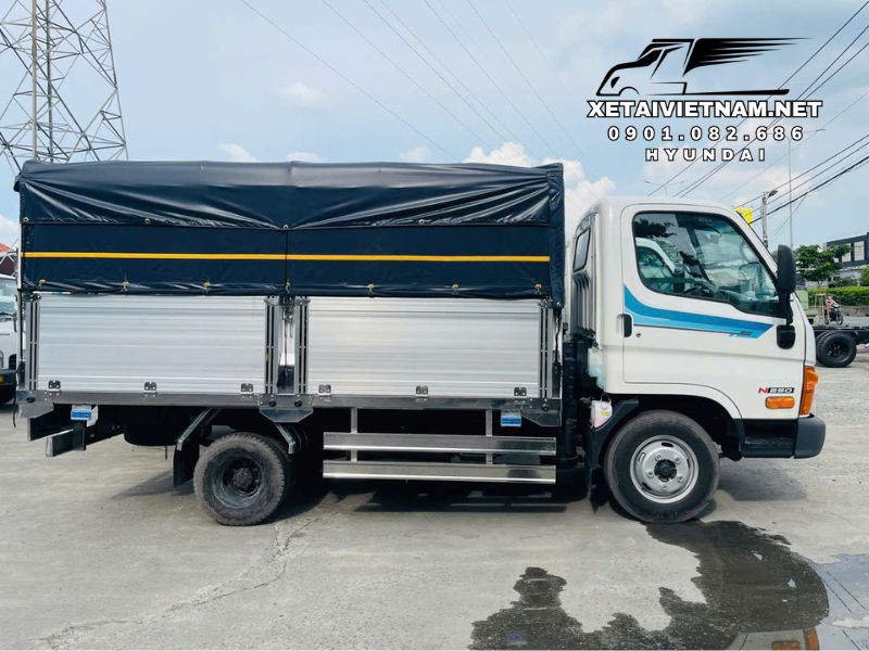 hyundai 2t4 bạt bửng nhôm