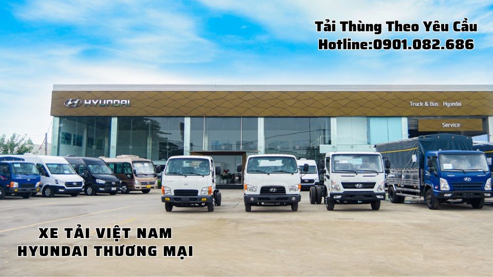 đại lý xe tải hyundai và xe khách chính hãng