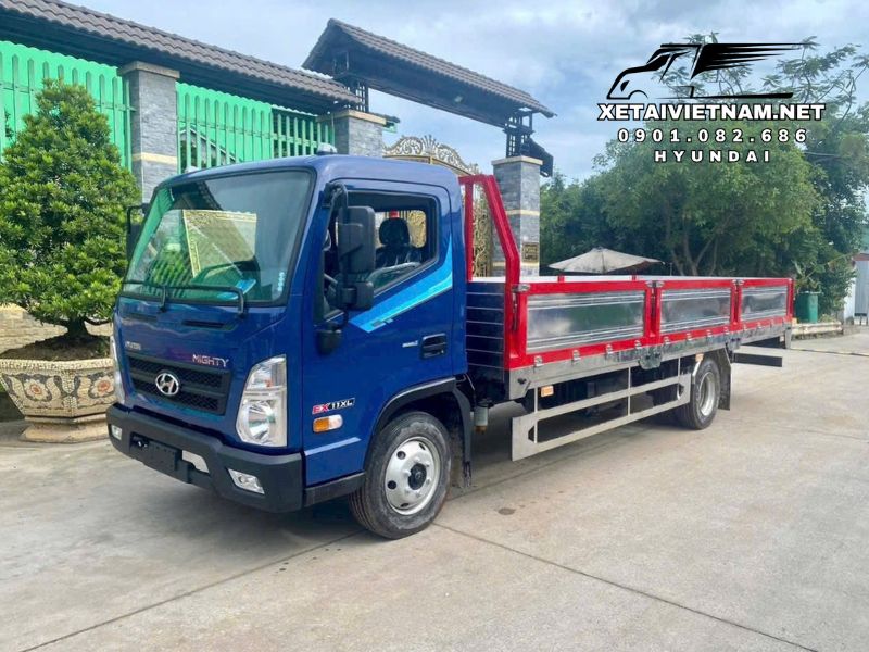 xem xe tải EX11XL thùng lửng chở vật liệu