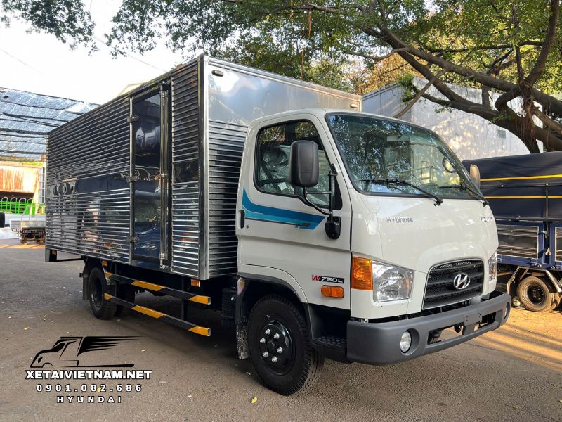 trao đổi xe Hyundai W750L thùng kín